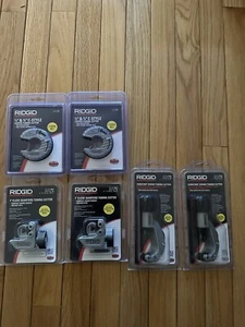 2 OF EACH ASSORTED RIDGID CUTTER: C- STYLE 57008,SWING CUTTER 31622 & CLOSE QTR - Picture 1 of 9