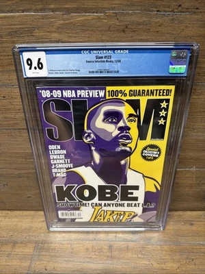 CGC 9.6 slam magazine #123 12/08 Kobe Bryant(Rare) - Image 1 of 3