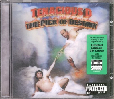 Tenacious D Pick Of Destiny CD Europa Epic 2006 Mit Info Aufkleber 3D Cover - Bild 1 von 3
