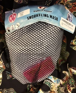 Nueva Máscara de Snorkel - Azul - Talla: Estilos Pequeños/Medianos 11 Fitness - Imagen 1 de 2