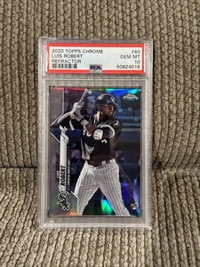 2020 Topps Chrome Luis Robert Refractor PSA 10 - Picture 1 of 2