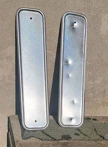 Framo F9 F8 P70 Kennzeichen Nummerschild Halter Platte Alu original DDR - Bild 1 von 9