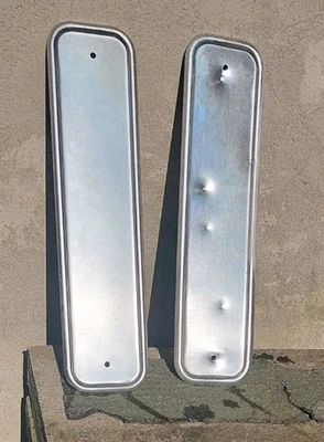 Framo F9 F8 P70 Kennzeichen Nummerschild Halter Platte Alu original DDR - Bild 1 von 4