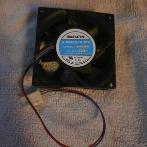 INNOVATIVE DC BRUSHLESS FAN MOTOR 12V 0.16A MODEL: BP802512M - Zdjęcie 1 z 2