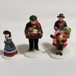 Juego de 3 vendedores ambulantes de juguetes colección Heritage Village del departamento 56 no coincidentes #5616-2 - Imagen 1 de 4