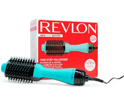Revlon Hair Dryer Brush & Volumizer Hot Air Brush Hair Styling - Teal Edition - Image 1 of 2
