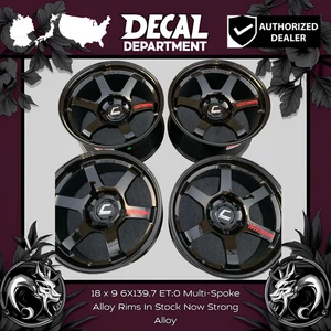 4PCS 18 x 9 6x139.7 ET:0 CB:106.1 New Aftermarket Rims Fits Toyota Sequoia - Bild 1 von 1