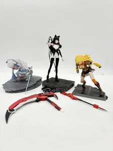 McFarlane Toys RWBY Yang Xiao Long/Wiss/Blake Serie 1 Figuras Dientes de Gallo - Imagen 1 de 6