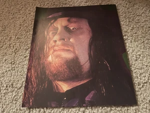 Vintage IL BECCHINO WWF rivista wrestling pinup foto clipping 1995 anni 90 - Foto 1 di 1