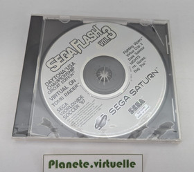 SEGA FLASH VOL.3 VOLUME 3 SEGA SATURN EUR PAL 🌟 IN BLISTER! damaged box