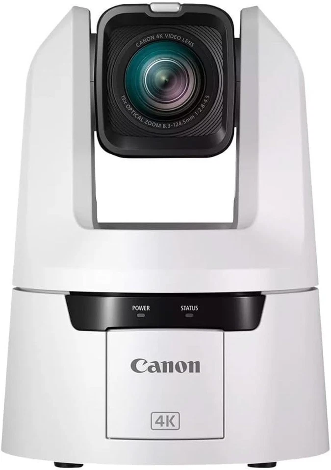 Canon CR-N500 Professional 4K PTZ Camera (4839C008) NDI HX 15x Optical Zoom - Image 1 of 4