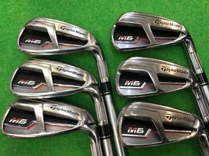 Taylormade M6 Iron Set Golf Club 5-P 6pcs FUBUKI TM6/S #AB17767 - Picture 1 of 6