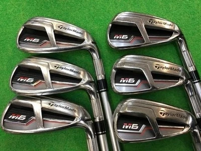 Taylormade M6 Iron Set Golf Club 5-P 6pcs FUBUKI TM6/S #AB17767 - Image 1 of 4