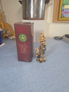 Boyds Bears Folkstone Collection Flora Amelia The Gardeners Figura Coniglio Primavera - Foto 1 di 7