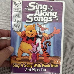 Disney Mitsinglieder: Sing ein Lied auch mit Pooh Bär und Ferkel (DVD, 2003) - Bild 1 von 6