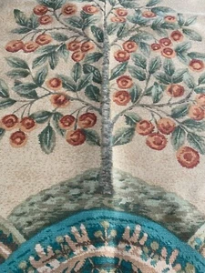 'Orange Tree' by Textra Linen Fabric  144 cm x 1.74 M - Picture 1 of 8