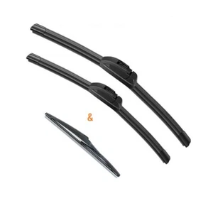Front & Rear Windshield Wiper Blades For Dodge Durango 2011-2022 OEM Quality - Picture 1 of 6
