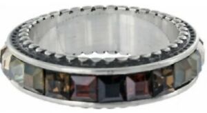 Brighton Stunning Swarovski Crystal SPECTRUM Topaz Ring J60936  Size 8   NWT