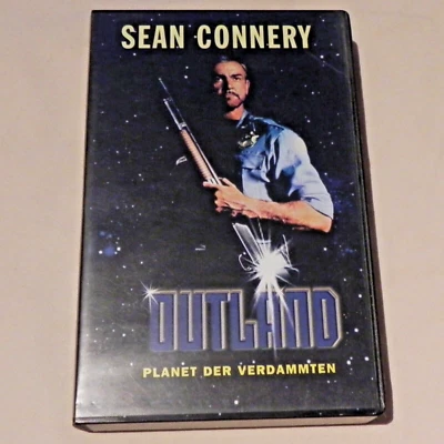 Sean Connery - Outland - Planet der Verdammten - 1981 GER Original VHS Edition - Bild 1 von 3