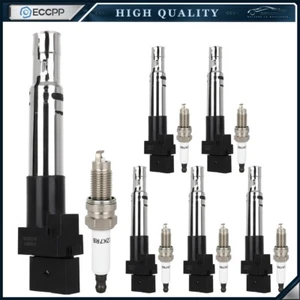 6 Pcs For 2011-2014 2016Porsche Cayenne 3.6L V6 Ignition Coil and Spark Plug - Picture 1 of 12