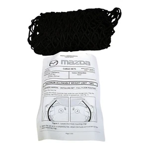 Genuine Mazda 3 Cargo Luggage Net Black - Fits Holden Ford Lexus Toyota - Picture 1 of 1