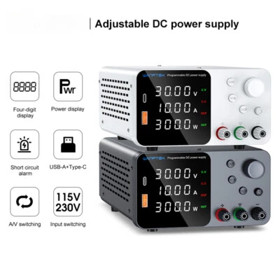 Laboratory DC Power Supply Adjustable 30V For Charge the Battery Power Supplies - Image 1 of 4