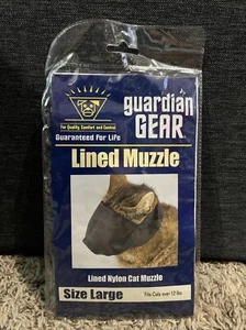 Guardian Gear Lined Nylon Cat Muzzle Size Large - Picture 1 of 2