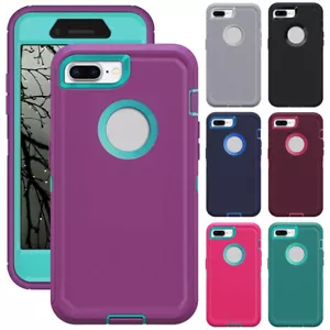 Custodia in gomma robusta per Apple iPhone 7 / 7 Plus telefono antiurto protettiva - Foto 1 di 54