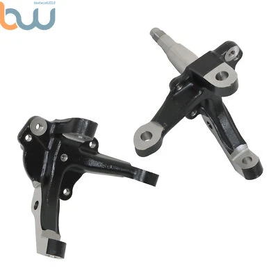 Pair Forged Steel 1-piece Stock Spindles Fit For Ford Mustang Ii Pinto 1973-1980 - Image 1 of 4