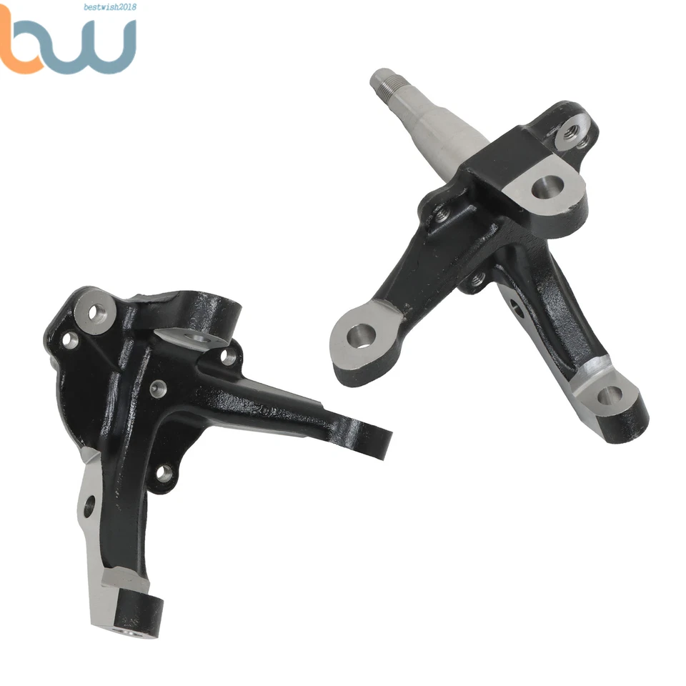 Par de husillos de acero forjado de 1 pieza aptos para Ford Mustang Ii Pinto 1973-1980 Foto 1 de 4