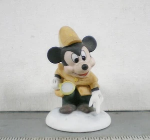 The Disney Collection Mickey Mouse The Detective Porcelain Figurine 1987 - Picture 1 of 3