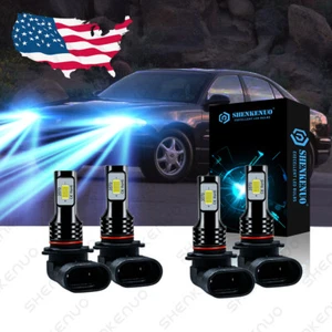 Bombillas de faros LED combo azul alto/bajo para Buick LeSabre 2000-2005 - 4 piezas - Imagen 1 de 10