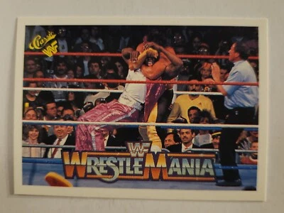 1990 Classic WWF - The History of Wrestlemania #109 BRUTUS / TED DIBIASE - Image 1 of 2