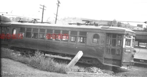 4H101 NEG/RP 1930s/40s MONONGAHELA WEST PENN RAILWAYS CAR #? PARKERSBURG - Picture 1 of 1