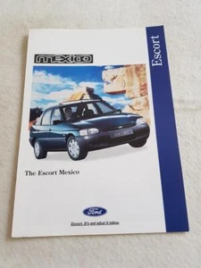 FORD ESCORT MEXICO Car Sales Brochure JUN 1995﹟FA1225 - Picture 1 of 4