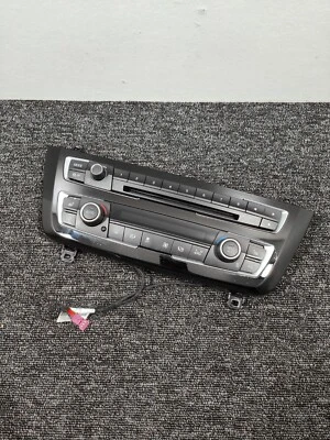 BMW 3 4 SERIES F30 F32 F36 AC HEATER CLIMATE CONTROL RADIO CONTROL SWITCH PANEL - Image 1 of 4
