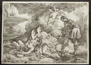 Eau-forte originale de Cornelis SCHUT - Picture 1 of 3