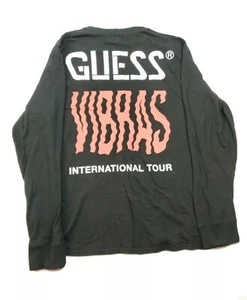 JxBalvin Vibras International Tour Black Color T Shirt XL Guess  - Picture 1 of 6