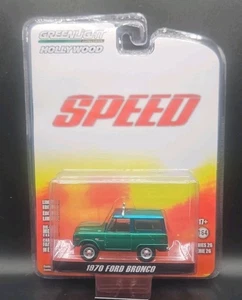2019 Greenlight Hollywood CHASE Speed 1970 Ford Bronco Green Machine  - Bild 1 von 2