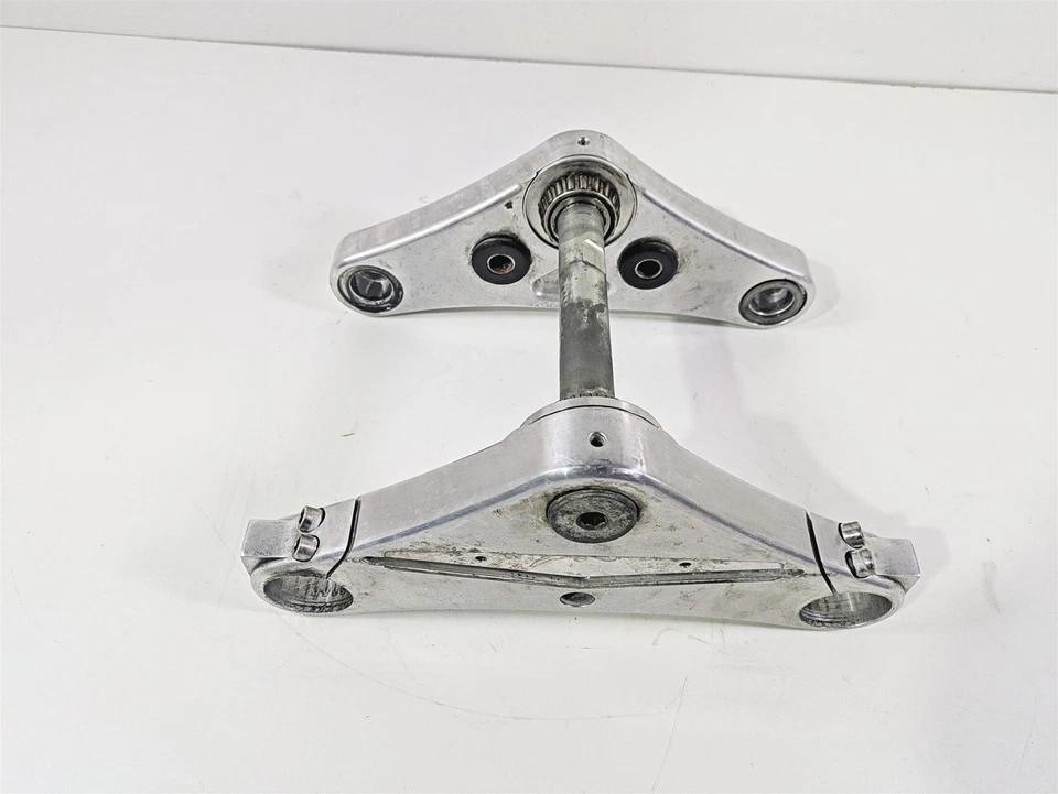 Juego de abrazaderas de dirección Big Dog Pitbull 2002 superior inferior triple árbol Foto 1 de 4