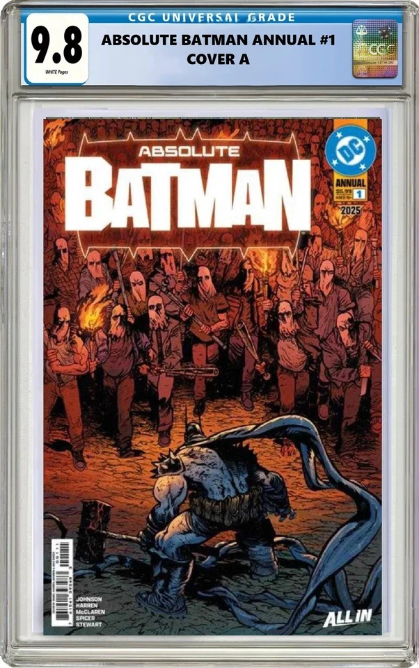 Absolute Batman Annual #1 Daniel Warren Johnson Cover A CGC 9.8 PREVENDITA! - Immagine 1 di 1