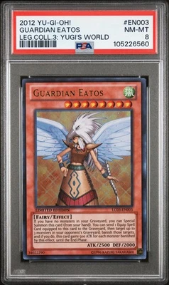 YU-GI-OH 2012 LEGENDARY COLLECTION 3 YUGI'S WORLD #EN003 GUARDIAN EATOS RARE - Image 1 of 3