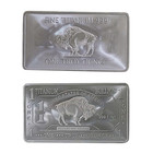 1 OUNCE OZ 999 Fine SOLID TITANIUM Precious Metal Buffalo Bar INGOT Bullion OZT