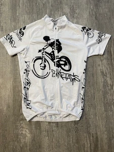 Biketags Radtrikot Elementar white Gr. M, wie neu, Fahrradtrikot, - Bild 1 von 2