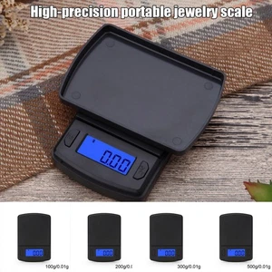 Digital Pocket Scale Jewelry Scale with Protective Cover for Food Scale Coffee - Picture 1 of 20