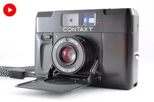 [Exc+5] Contax T analoge Sucherkamera schwarz 35 mm #3175 - Bild 1 von 18
