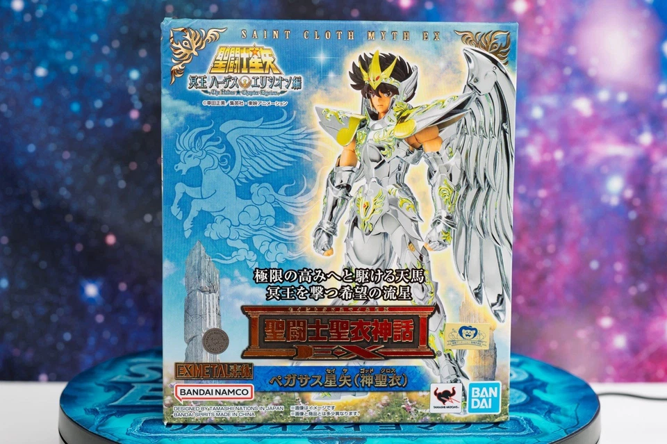 *CAJA ABIERTA* Figura de acción Saint Seiya Pegasus Seiya God Cloth Saint Cloth Myth EX Foto 1 de 4