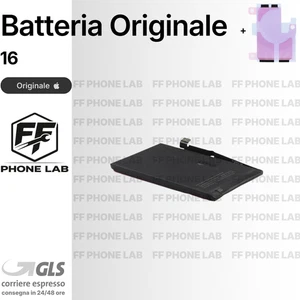 BATTERIA ORIGINALE APPLE IPHONE 16 A3287 3561MAH PULLED RICAMBIO TESTATA - Afbeelding 1 van 1