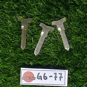 Mercedes-Benz W460 W114 W611 W902 W638 Genuine Uncut Key Blank YMOS 3 pcs NOS - Picture 1 of 3