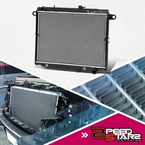 OE Style Aluminum Radiator Replace for 98-02 Toyota Land Cruiser Lexus LX470 4.7 - Picture 1 of 6